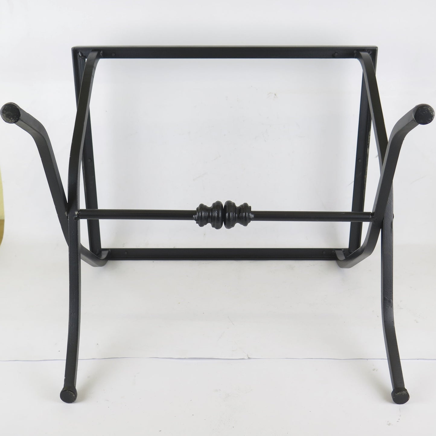 HIGH QUALITY HAND FORGED WROUGHT IRON TABLE VINTAGE LOW RECTANGULAR CH