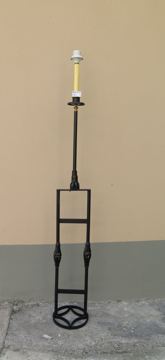 FLOOR LAMP FOR LIVING ROOM IN WROUGHT IRON HIGH 140 CM VINTAGE CH