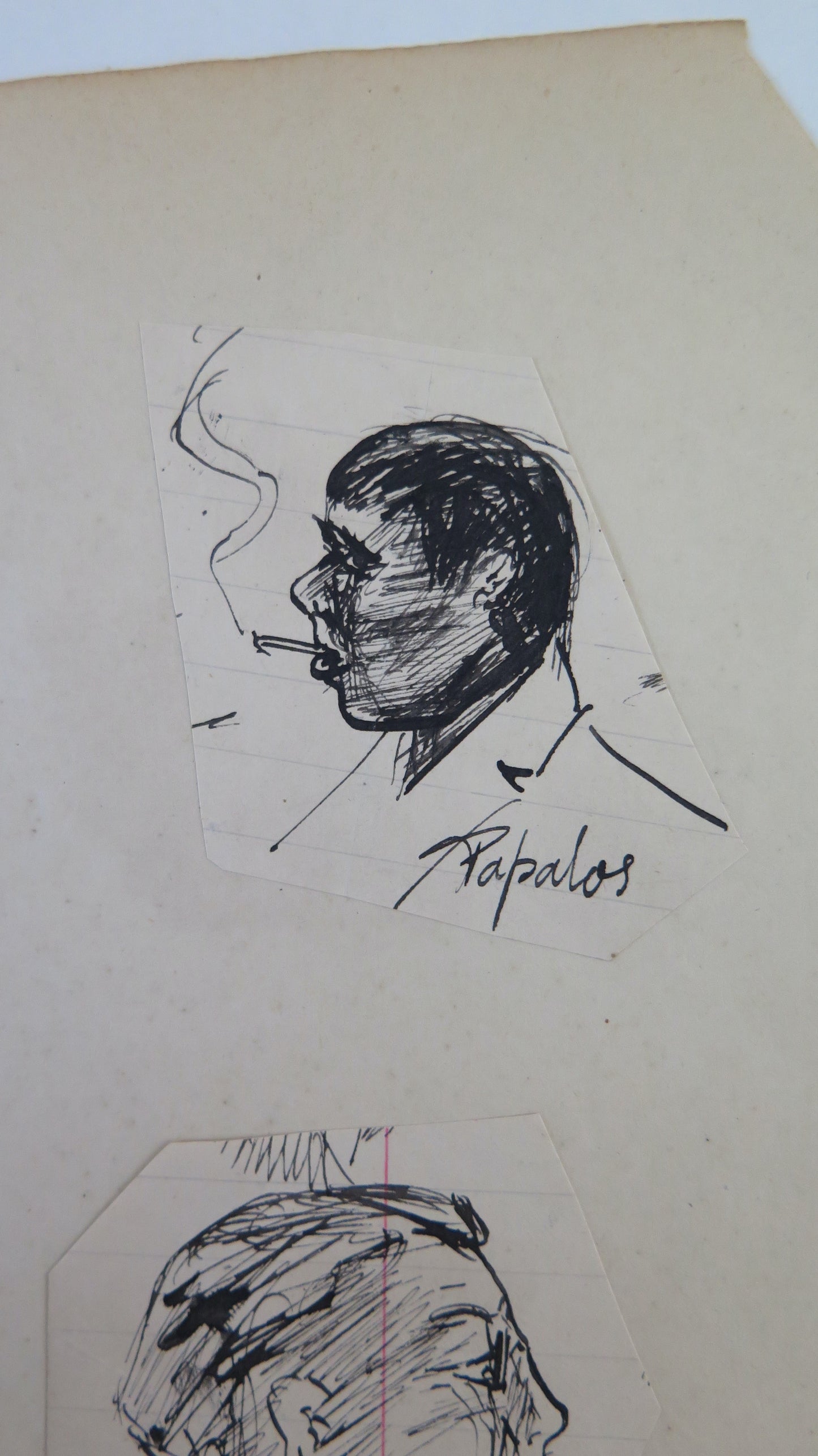 PORTRAIT OF STALIN FRANCIS JOSEPH KING OF BAVARIA ANTIQUE SKETCHES BM53.5b