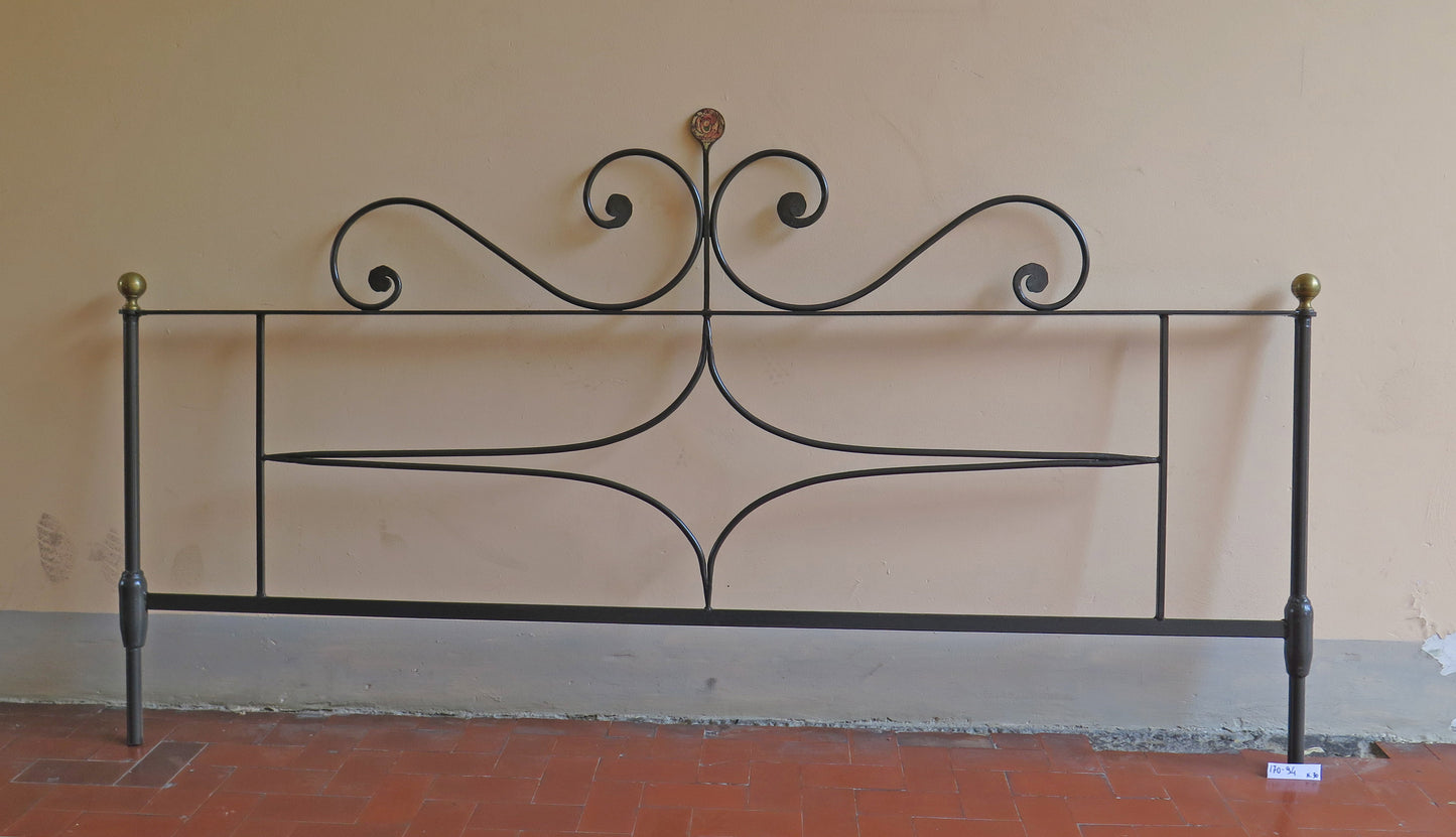 HAND FORGED WROUGHT IRON HEADBOARD FOR DOUBLE BED HEADBOARD 30 CH