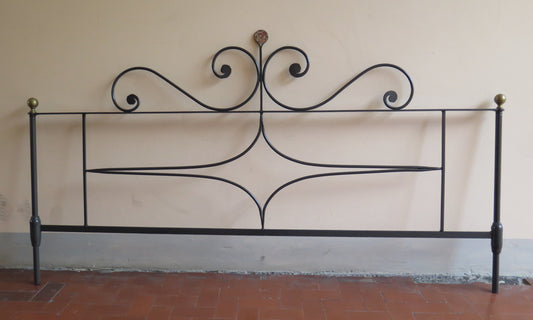 HAND FORGED WROUGHT IRON HEADBOARD FOR DOUBLE BED HEADBOARD 30 CH