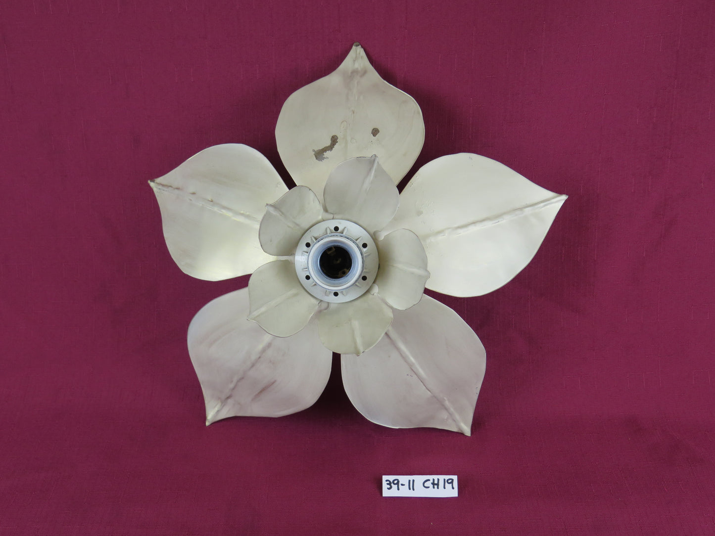 LAMPADARIO APPLIQUE DESIGN VINTAGE MAGNOLIA FIORE LAMPADARIO PLAFONIERA CH19 A