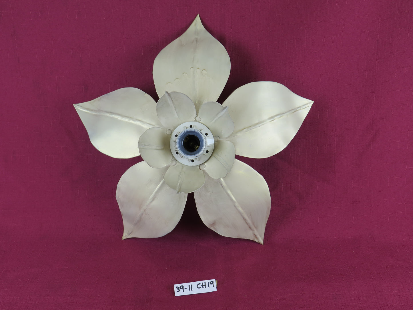 LAMPADARIO APPLIQUE DESIGN VINTAGE MAGNOLIA FIORE LAMPADARIO PLAFONIERA CH19 B