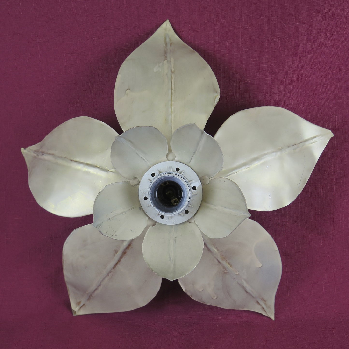 CHANDELIER APPLIQUE DESIGN VINTAGE MAGNOLIA FLOWER CHANDELIER CEILING LIGHT CH19 C